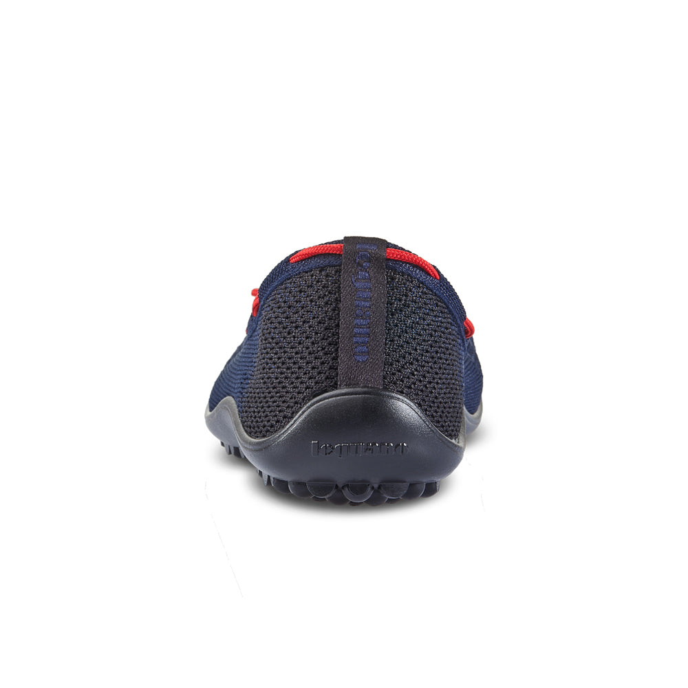 Barfußschuhe Leguano Style Maritim, Rückansicht, leichte und flexible Schuhe für Damen, ideal für natürlichen Komfort, erhältlich in unserem Onlineshop für Barfußschuhe.