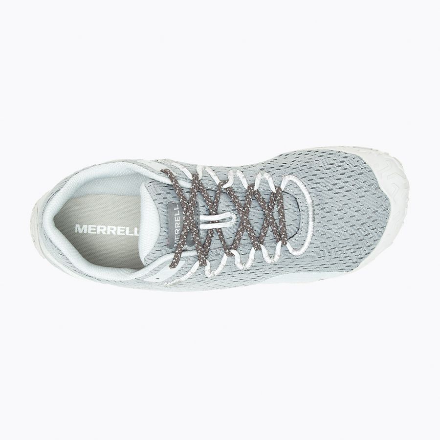 Ansicht von oben der Merrell Vapor Glove 6 Barfußschuhe für Herren in der Farbe Monument, erhältlich in unserem Onlineshop für Barfußschuhe