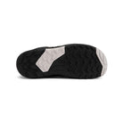 Xero Shoes Alpine Women Barfußschuhe Schneestiefel in Black White, Ansicht von unten. Leichte, flexible Winterstiefel, die natürlichen Komfort und Wärme bieten. Erhältlich in unserem Onlineshop für Barfußschuhe.