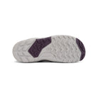 Xero Shoes Alpine Women Barfußschuhe Schneestiefel in Frost Gray, Ansicht von unten. Leichte, flexible Winterstiefel, die natürlichen Komfort und Wärme bieten. Erhältlich in unserem Onlineshop für Barfußschuhe.