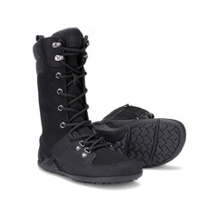 Xero Shoes Mika Barfußschuhe Winterschuhe in Schwarz, warm gefüttert, wasserabweisend im Onlineshop für Barfußschuhe