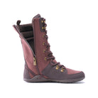 Xero Shoes Mika Barfußschuhe Winterschuhe in Braun-Lila mit Reißverschluss rechts im Onlineshop für Barfußschuhe