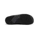 Xero Shoes Alpine Men Black Barfußschuhe Schneestiefel für den Winter, Ansicht von unten. Leichte, flexible Winterstiefel in Schwarz, die natürlichen Komfort und Wärme bieten. Erhältlich in unserem Onlineshop für Barfußschuhe.