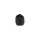 Rückansicht der Xero Shoes Prio Barfußschuhe für Kinder in Schwarz im Onlineshop für Barfußschuhe, ergonomisch und flexibel