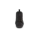 Barfußschuhe Onlineshop: Xero Shoes Tari schwarze Barfußschuhe als Chelsea Boots, Rückansicht