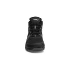 Barfußschuhe Onlineshop: Xero Shoes Xcursion Fusion wasserdichte Damen Barfuß-Wanderschuhe in black titanium, Vorderansicht