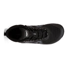 Xero Shoes Xcursion Fusion wasserdichte Barfuß-Wanderschuhe für Herren in black titanium aus der Top-Ansicht im Onlineshop für Barfußschuhe