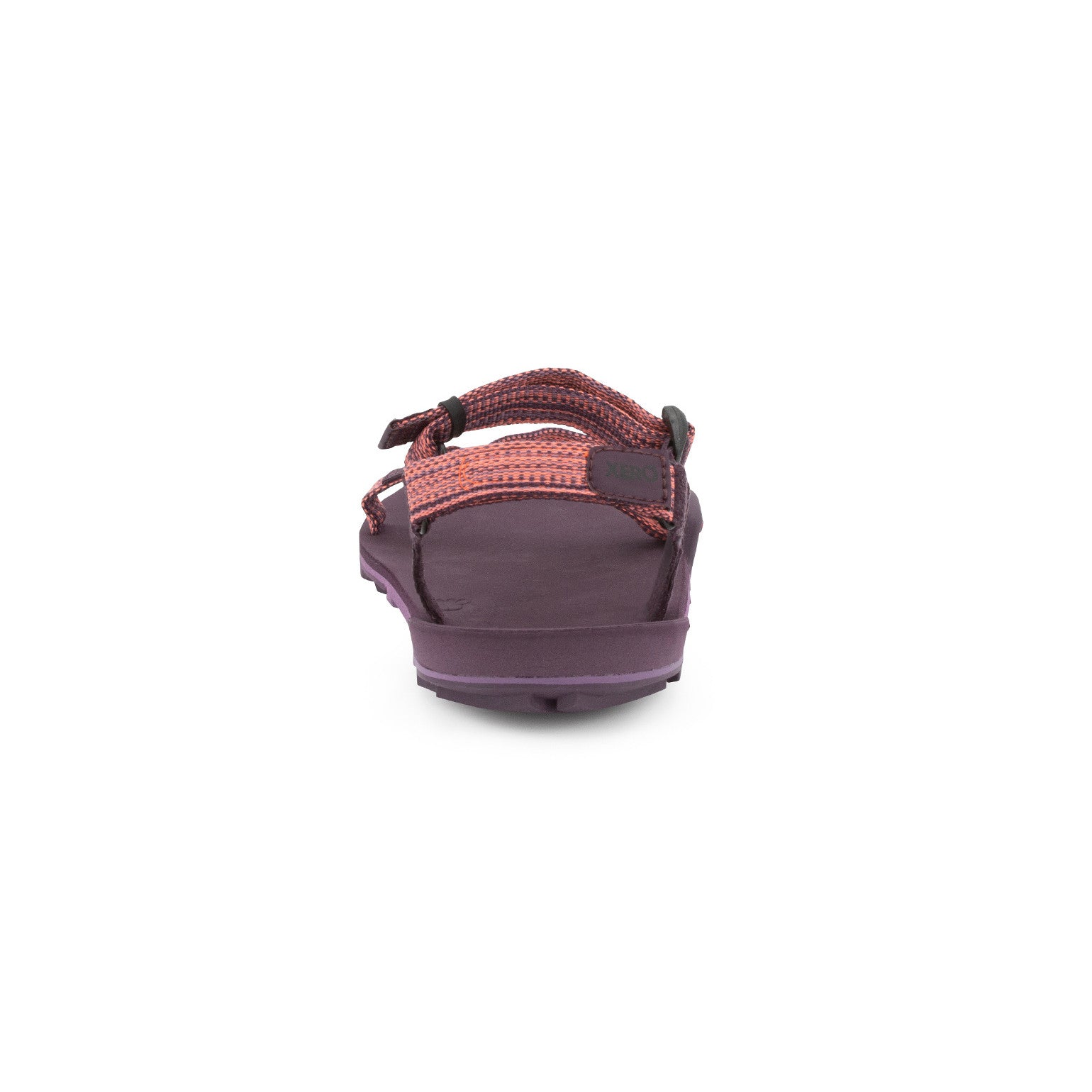Xero Shoes Z-Trail EV Magenta Barfußsandalen für Damen, Rückansicht im Onlineshop für Barfußschuhe