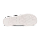 Xero Shoes Dillon Barfußschuhe für Herren in Schwarz aus der Perspektive von unten, bieten eine flexible Sohle und optimalen Komfort für den Alltag. Erhältlich in unserem Onlineshop für Barfußschuhe.