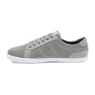 Xero Shoes Dillon Barfußschuhe für Herren in Alloy aus der linken Seitenansicht, bequem und flexibel für den Alltag. Ideal für Bewegungsfreiheit und Komfort bei jedem Schritt. Erhältlich in unserem Onlineshop für Barfußschuhe.