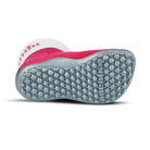 Leguanito Barfußschuhe für Kinder von Leguano in Pink – Sockenschuhe, Unteransicht, erhältlich im barfussweltan.shop Barfußschuhe Onlineshop