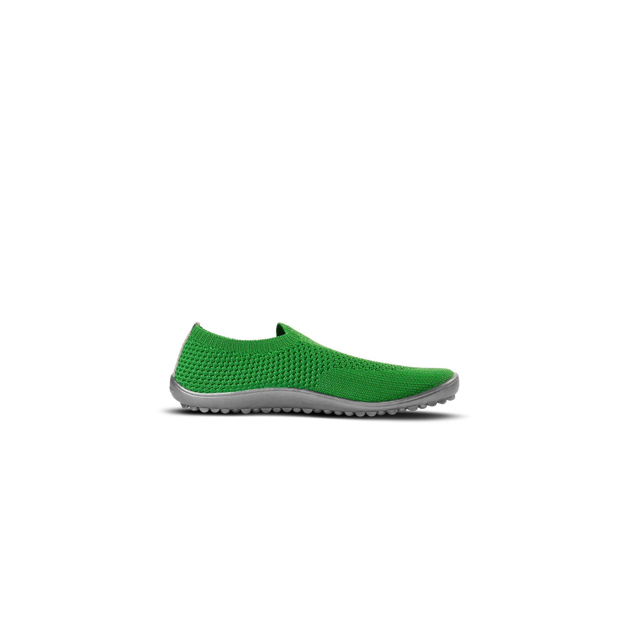 Leguanito Scio Green Kinder Barfußschuhe Slipper – Rechtsansicht der Slipper in der Größe 29 bis 34, perfekt für aktive Kinderfüße. Erhältlich bei barfussweltan.shop.