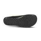 Leguano Beat Barfußschuhe Sneaker in Olive Green, Unteransicht. Die flexible Sohle bietet optimalen Komfort und Halt. Erhältlich im Onlineshop für Barfußschuhe.