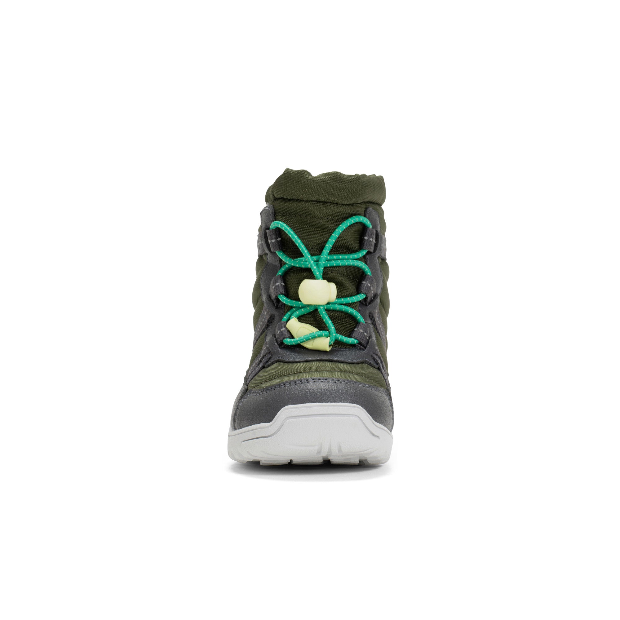Xero Shoes Alpine Pull-On wasserdichter Schneestiefel für kleine Kinder, Vorderansicht im Onlineshop für Barfußschuhe